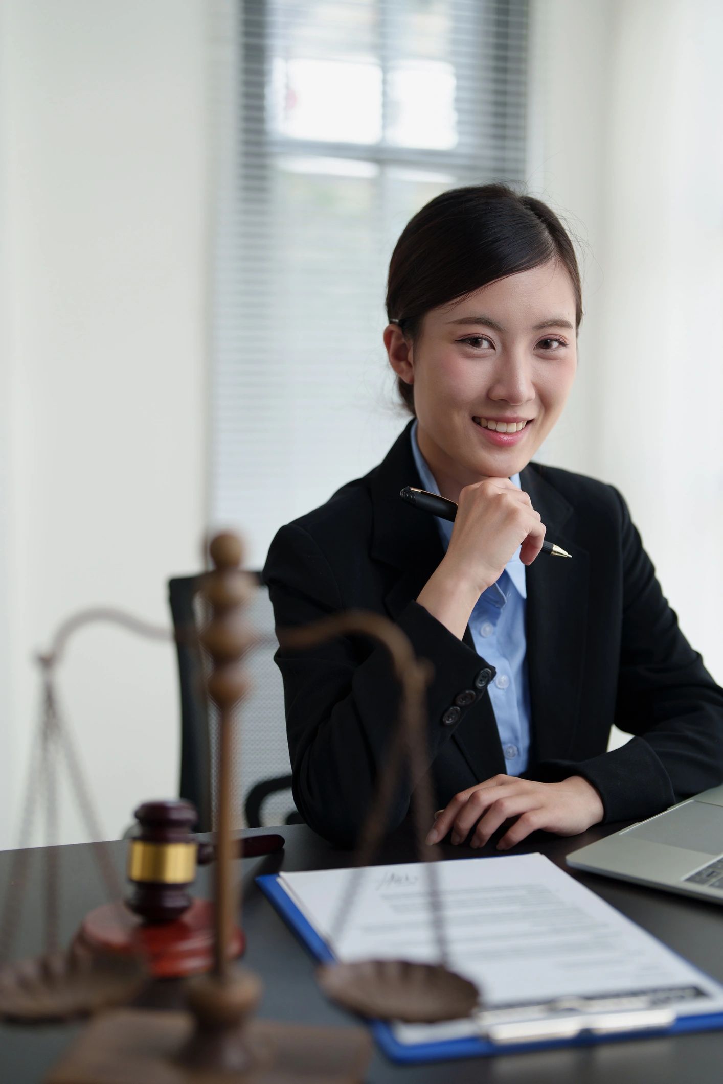 Trademark counsel portrait
